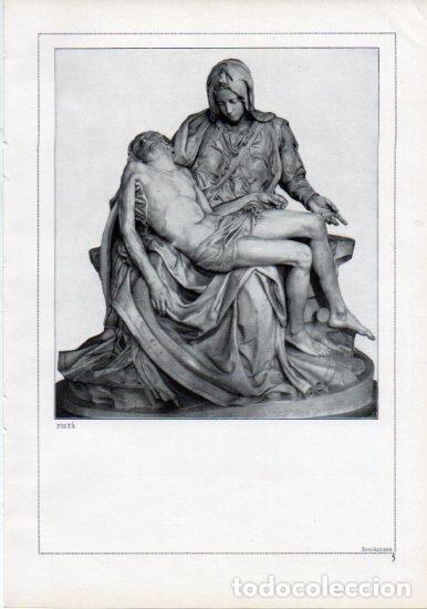 Cartes Postales: LAMINA V24165: Michelangelo. Pieta - Varios