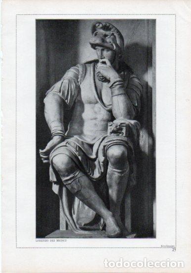 Postales: LAMINA V24175: Michelangelo. Lorenzo dei Medici - Varios
