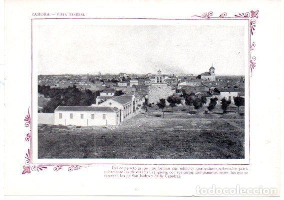 Postcards: LAMINA V31722: Zamora. Vista general - Varios