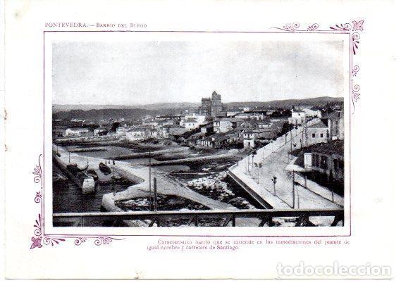 Postais: LAMINA V31707: Pontevedra. Barrio del Burgo - Varios