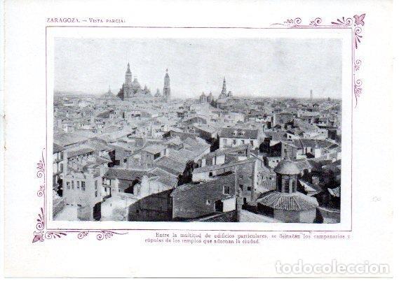 Postais: LAMINA V31743: Zaragoza. Vista parcial - Varios