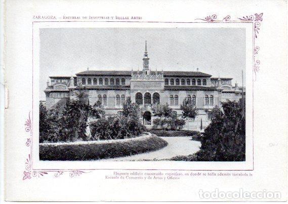 Postkarten: LAMINA V31746: Zaragoza. Escuelas de Industrias y Bellas Artes - Varios