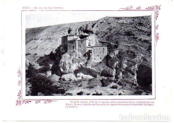 Postales: LAMINA V31690: Soria. Ermita de San Saturio - Varios
