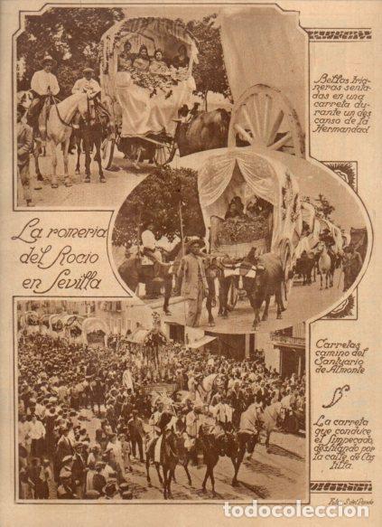 Postcards: LAMINA V24629: La romeria del Rocio en Sevilla - Varios