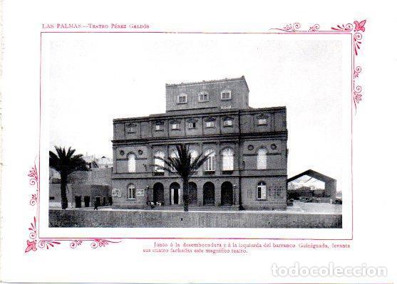 Cartes Postales: LAMINA V31785: Las Palmas. Teatro Perez Galdos - Varios