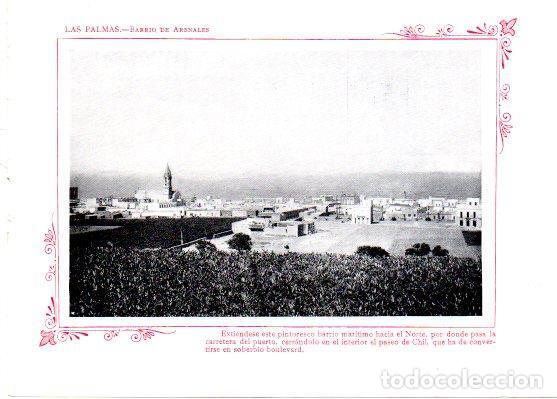 Postais: LAMINA V31775: Las Palmas. Barrio de Arenales - Varios