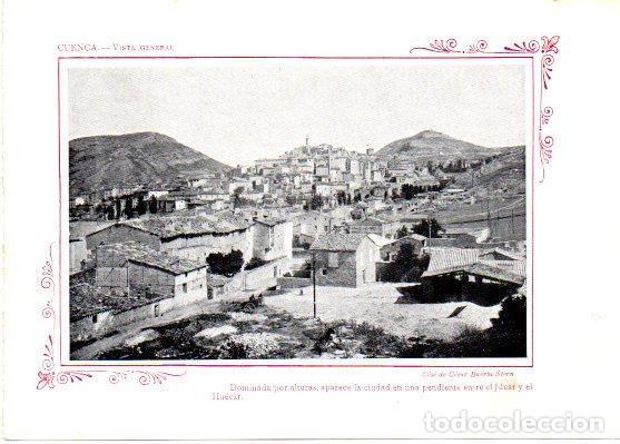 Cartes Postales: LAMINA V31808: Cuenca. Vista general - Varios
