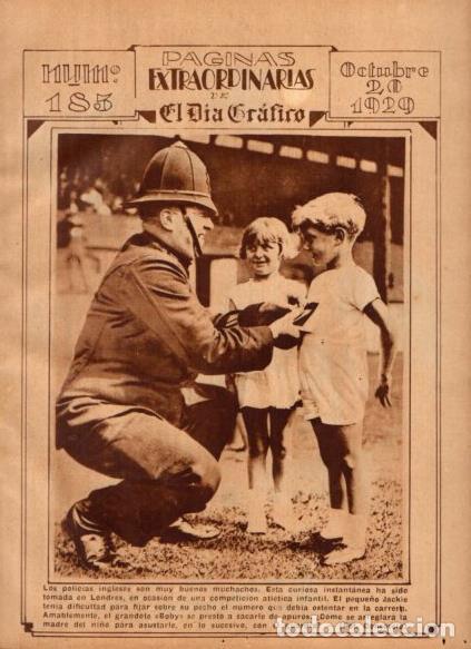 Cartes Postales: LAMINA V24559: Policia junto a unos ni&ntilde;os en Londres - Varios