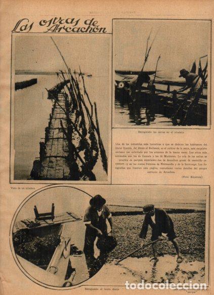 Postales: LAMINA V24564: Criaderos de ostras en Arcachon - Varios