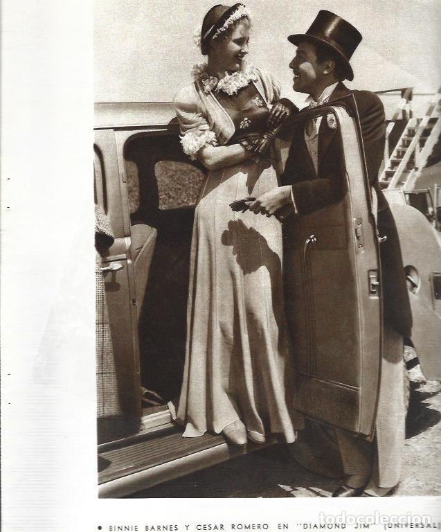 Postais: LAMINA 33688: Binnie Barnes y Cesar Romero - VVAA