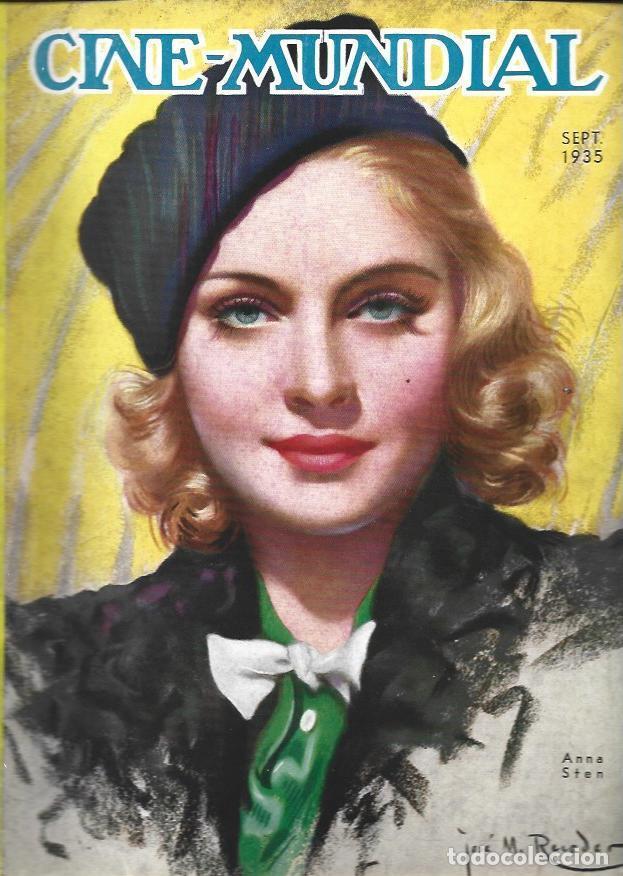Cartoline: LAMINA 33676: Portada con Anna Sten - VVAA