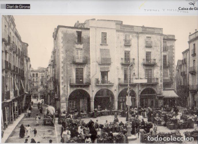 Cartoline: LAMINA V31609: Pla&ccedil;a de la Constitucio i carrer de Girona, Figueres - Varios