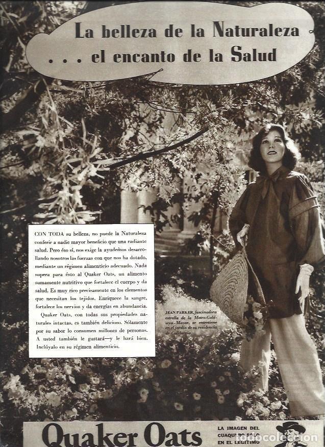 Postkarten: LAMINA 33696: Jean Parker en publicidad de Quarker Oats - VVAA