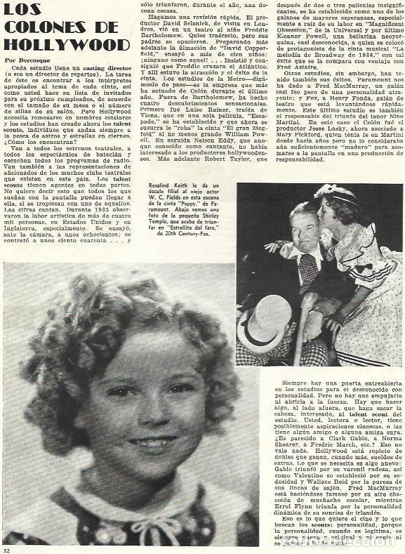 Postales: LAMINA 33726: Escena de Poppy y Shirley Temple - VVAA