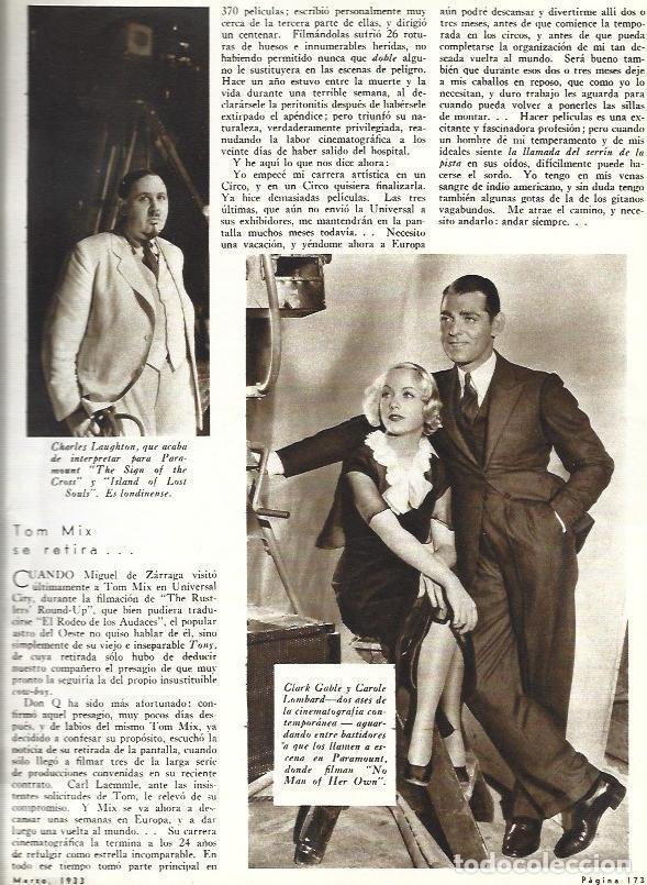 Cartoline: LAMINA 33416: Clark Gable y Carole Lombard en rodaje - VVAA
