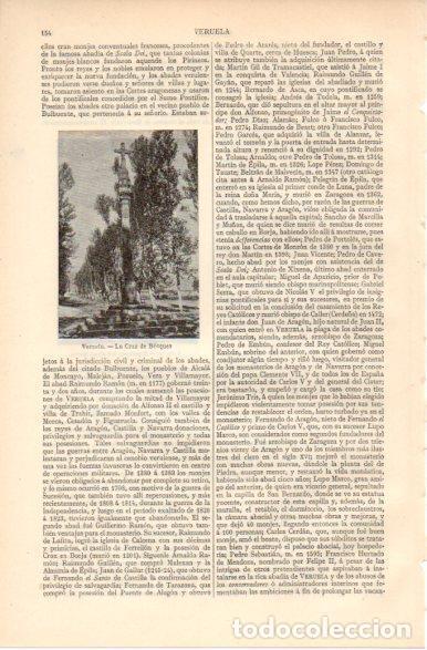 Postkarten: LAMINA V32359: Cruz de Becquer en Veruela - Varios