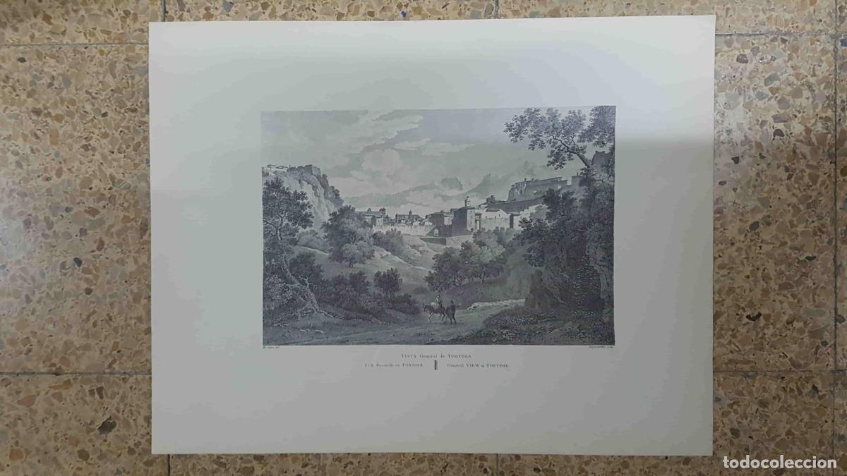 Cartoline: Lamina CATALOGNE, Numero 53: Vista general de Tortosa - Alexandre Laborde