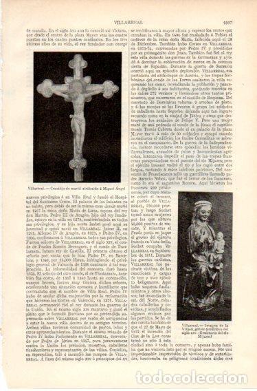 Postkarten: LAMINA V32594: Crucifico atribuido a Miguel Angel en Villarreal - Varios