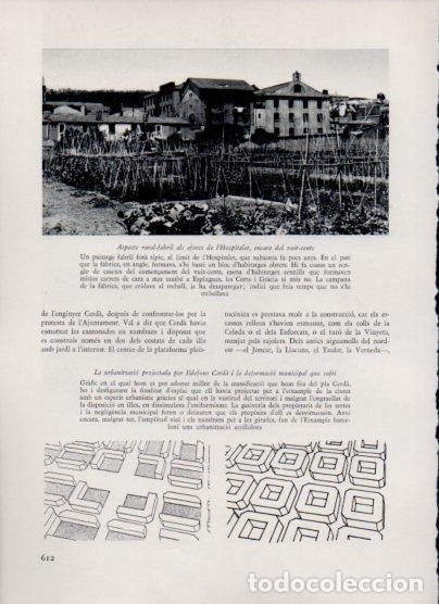 Cartoline: LAMINA V26188: Vista rural-fabril als afores de l'Hospitalet, Barcelona - Varios