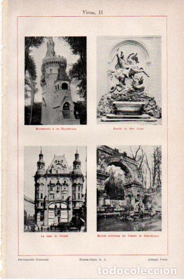 Postkarten: LAMINA V32485: Monumentos en Viena - Varios