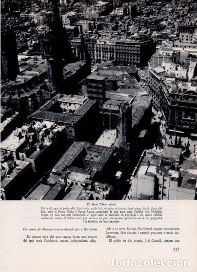 Postales: LAMINA V26151: Vista del Mont Taber actual, Barcelona - Varios