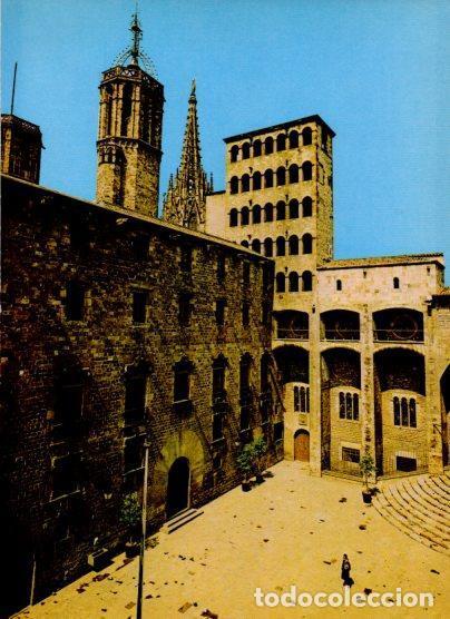 Cartoline: LAMINA V26146: Pla&ccedil;a del Rei, Barcelona - Varios