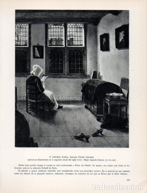 Postkarten: LAMINA V33038: Mujer leyendo por Pieter Janssens - Hermann Bauer