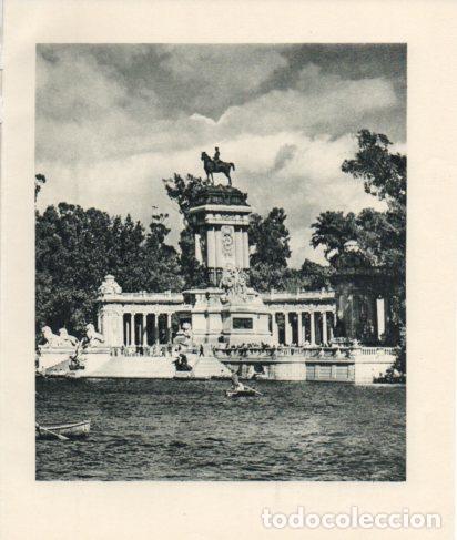 Postcards: LAMINA V26335: Monumento a Alfonso XII en Madrid - Ramon Ballester Escalas