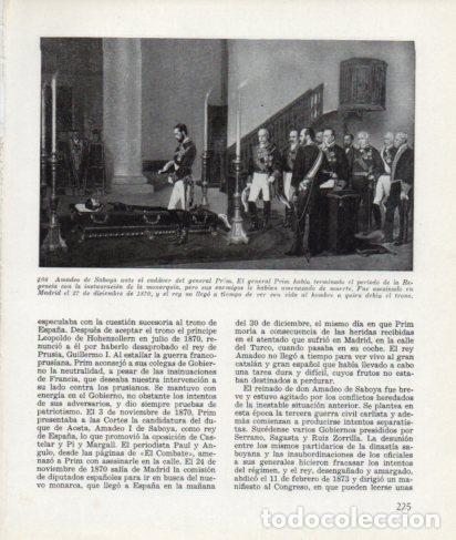 Postkarten: LAMINA V26330: Amadeo de Saboya ante el cadaver del general Prim - Ramon Ballester Escalas