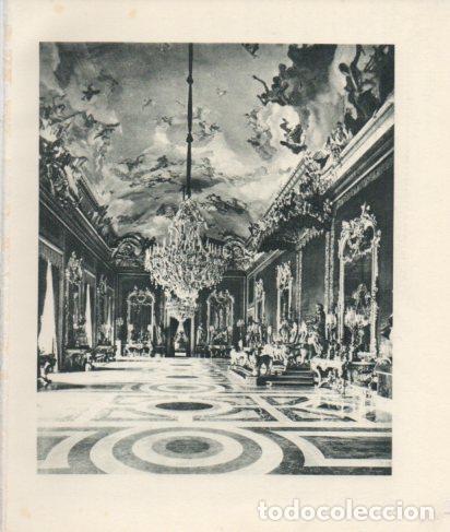 Postales: LAMINA V26337: Salon del trono en el Palacio Real de Madrid - Ramon Ballester Escalas