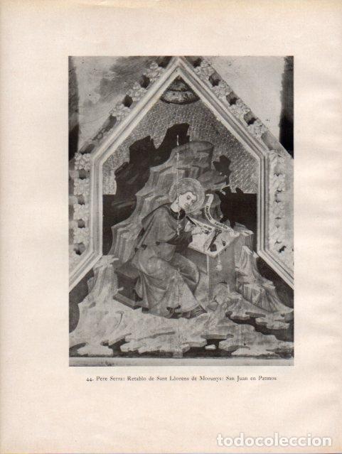 Postkarten: LAMINA V33088: San Juan en Patmos, retablo del Espiritu Santo por Pere Serra - Gertrudis Richert