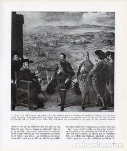 Postkarten: LAMINA V26253: Defensa de Cadiz contra los ingleses por Zurbaran - Ramon Ballester Escalas
