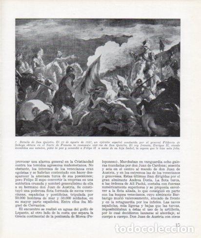 Cartoline: LAMINA V26236: La Batalla de San Quintin - Ramon Ballester Escalas