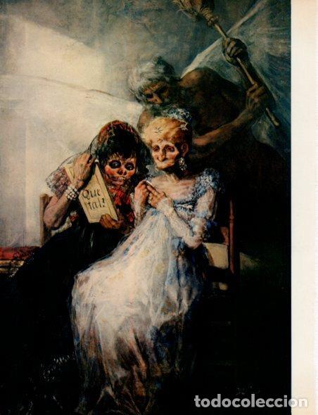 Postkarten: LAMINA V32961: Las viejas ante el espejo por Goya - Jean Pierre Babelon