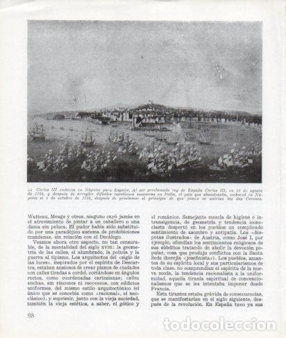 Postkarten: LAMINA V26273: Carlos III embarca en Napoles para Espa&ntilde;a - Ramon Ballester Escalas