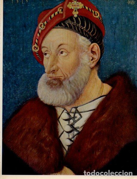 Cartoline: LAMINA V32996: El margrave Cristobal I de Baden por Grien - Hermann Bauer