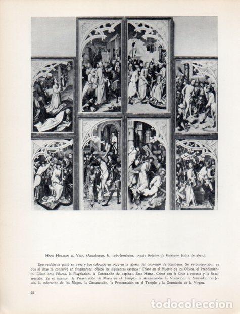 Postkarten: LAMINA V32985: Retrablo de Kaisheim por Holbein El Viejo - Hermann Bauer