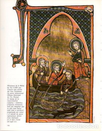 Postales: LAMINA V33364: Escena del Nou Testament, Biblia de Vic - Varios