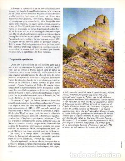 Cartoline: LAMINA V33332: Castell del Mur, Lleida - Varios