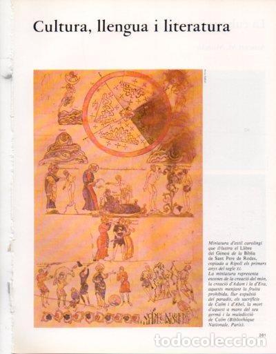 Postales: LAMINA V33384: La Creacio del mon, Biblia de Sant Pere de Rodes - Varios