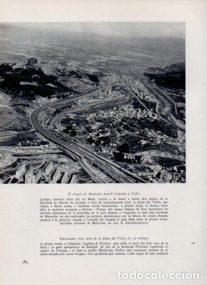 Postkarten: LAMINA V26074: Vista de el congost de Montcada - Varios