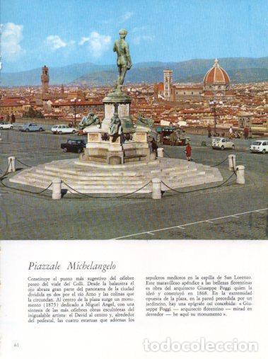 Postales: LAMINA V33236: Florencia. Piazzale Michelangelo - Varios