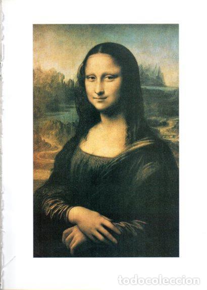 Cartoline: LAMINA V25686: Mona Lisa o La Gioconda por Da Vinci - Klaus Reichold