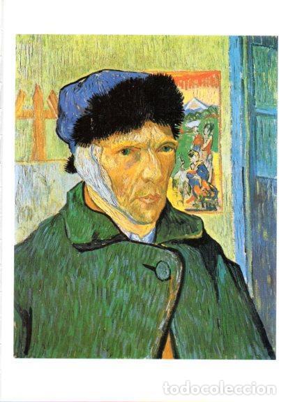 Postales: LAMINA V25727: Autorretrato con la oreja cortada por Van Gogh - Klaus Reichold