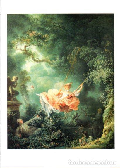 Postcards: LAMINA V25712: El columpio por Fragonard - Klaus Reichold