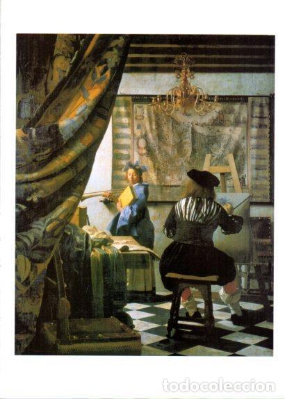 Postkarten: LAMINA V25707: Alegoria de la pintura por Jan Vermeer - Klaus Reichold