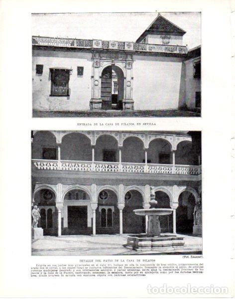Postkarten: LAMINA V33853: La Casa de Pilatos en Sevilla - Manuel Rodriguez Codola