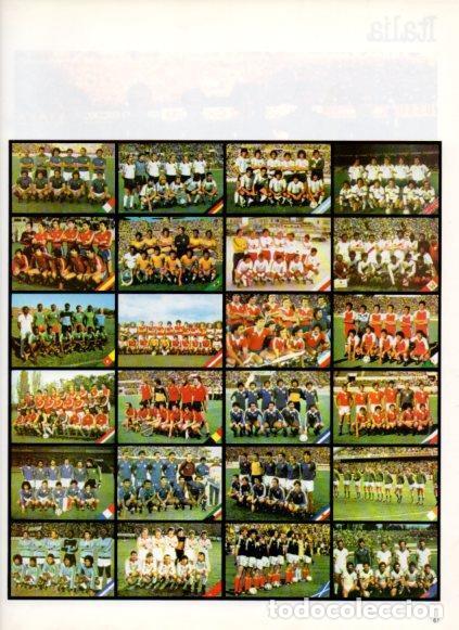 Postales: LAMINA V25829: Selecciones de futbol en Mundial 1982 - Varios