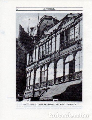 Postales: LAMINA V25363: Edificio comercial Edwards en Santiago - Leopoldo Castedo
