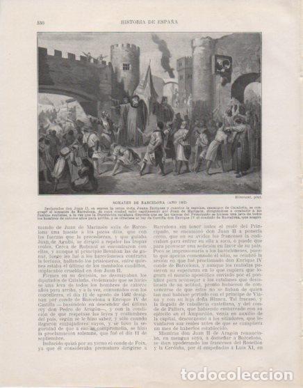 Postcards: LAMINA V33681: Somaten de Barcelona por Miravent - Manuel Rodriguez Codola